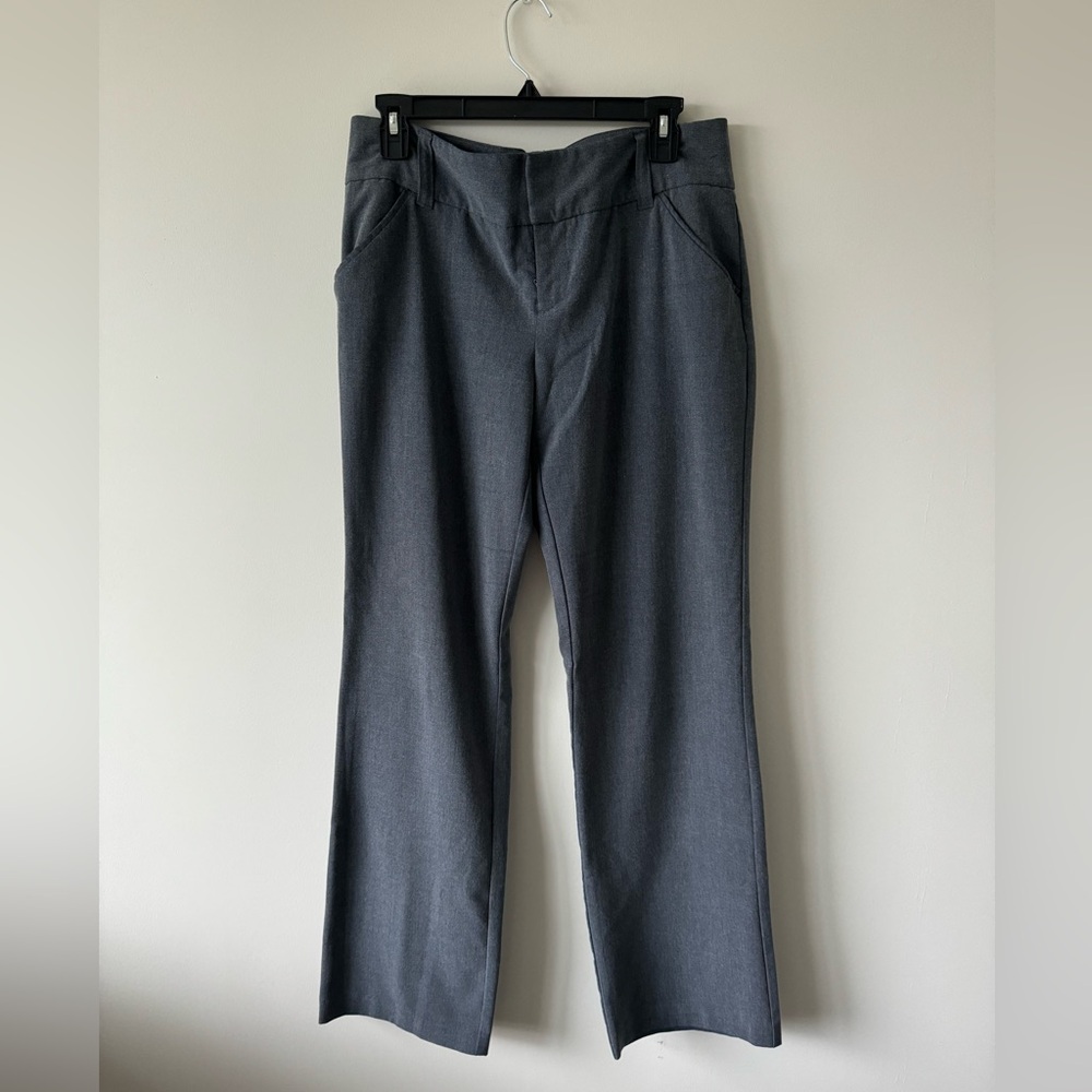 Gray slacks